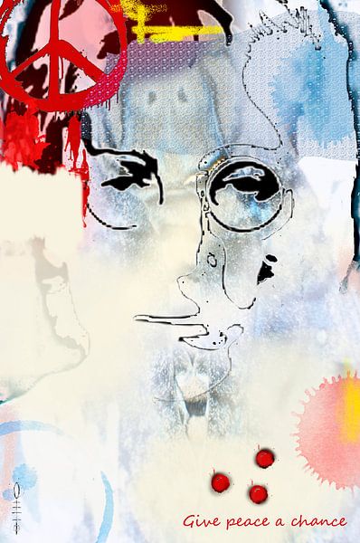 John Lennon par Dray van Beeck