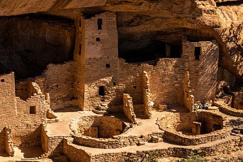 Cliff Palace Ruin van de Anasazi in Mesa Verde National Park Colorado USA
