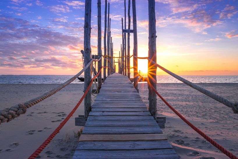 Zonsopkomst Texel par Dick Hooijschuur