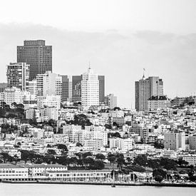 Harbor Skyline San Francisco van Wouter Goedvriend