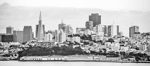 Harbor Skyline San Francisco van Wouter Goedvriend