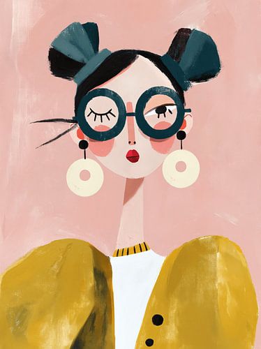 Ein fröhliches Porträt mit einem Augenzwinkern von Studio Allee