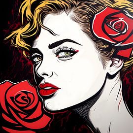 Blooming woman by The Art Kroep