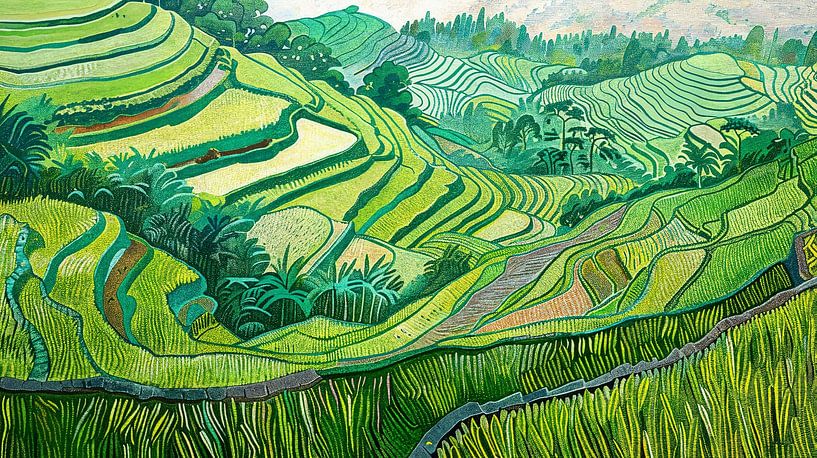 Rice in Abundance by ByNoukk