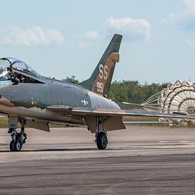 North American TF-100F Super Sabre. van Jaap van den Berg