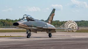 North American TF-100F Super Sabre.