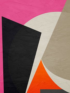 MODERNE KLEURRIJKE GEOMETRISCHE ABSTRACTE KUNST