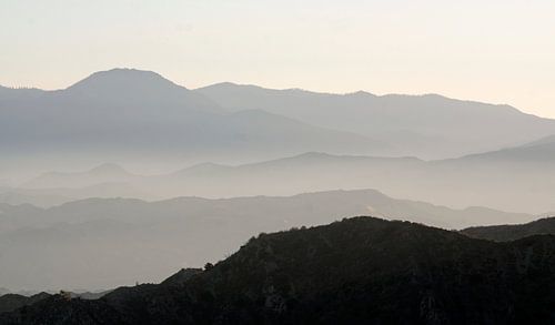 Ed Davis Park in Towsley Canyon, Californian, in the morning