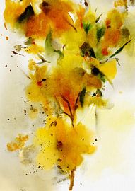 Summer yellow by annemiek art