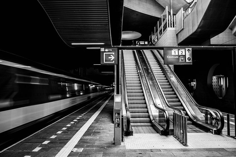 Bahnhof Rotterdam Blaak von Sander van Kal