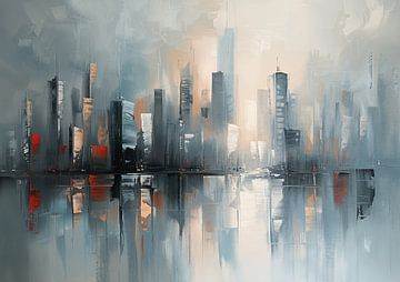 Abstract in abstract van ARTEO Schilderijen