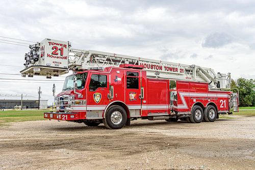 Ladderwagen Houston Fire Department.