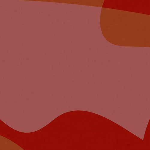 Abstract landschap in warme kleuren III