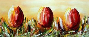 Tulpen van Gena Theheartofart