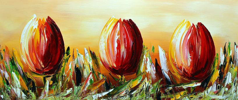 Tulipes par Gena Theheartofart