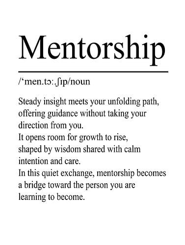 Mentorship Definition – Weiß