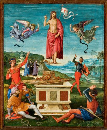 De verrijzenis van Christus, Rafaël