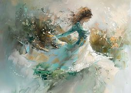 Whirlwind Grace by Eye catching paintings