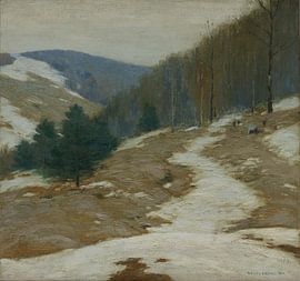 Bruce Crane~L'hiver à long terme