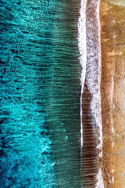 Aerial Summer - Coral Trail by Philippe HUGONNARD