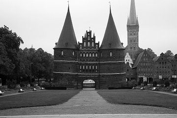 Holsten Gate zwart wit van Pfotowelt