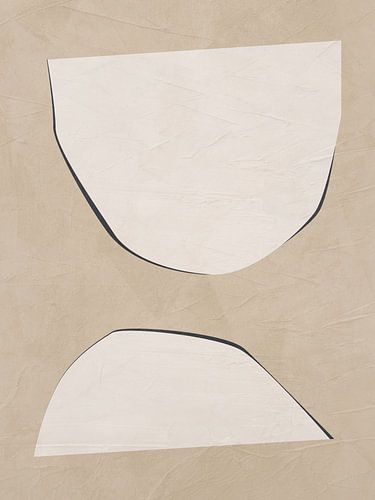 Art moderne, abstrait, organique, géométrique et coloré