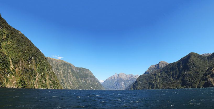 Milford Sound New Zealand by Anne Vermeer
