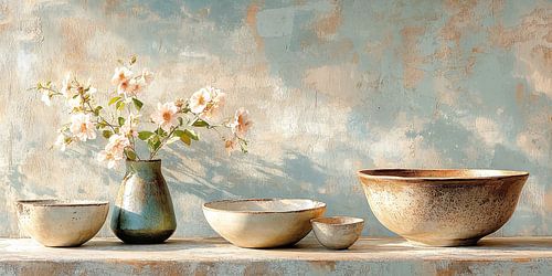 Weathered Splendor in Beige vi