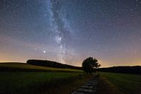 Milky Way in the Erzgebirge