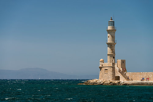 17e eeuwse vuurtoren van Chania