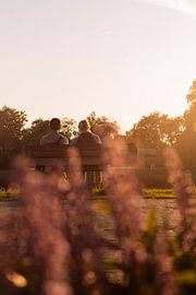 Un couple sur un banc à Maastricht sur Naèla Abdalla