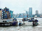 View From Tower Bridge London by Dorothy Berry-Lound thumbnail