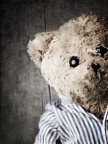 Brave Bear | Sweet bear in his striped pyjamas