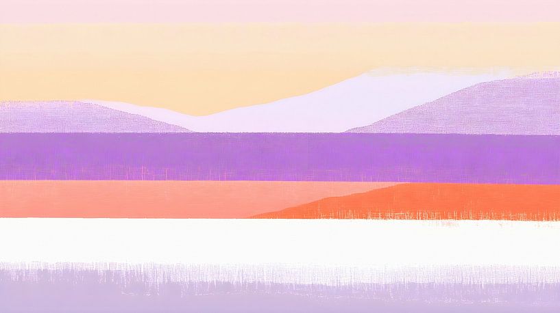 Dreamy Horizon: Colours of Nature by But First Framing