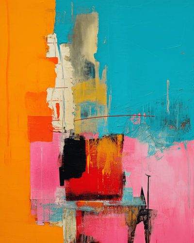 Super bunt, modern und abstrakt