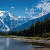 Mount Robson rocky mountains canada panorama van TheXclusive Art