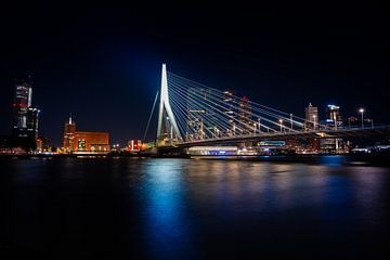Erasmusbrug Rotterdam van Wijnand Rook