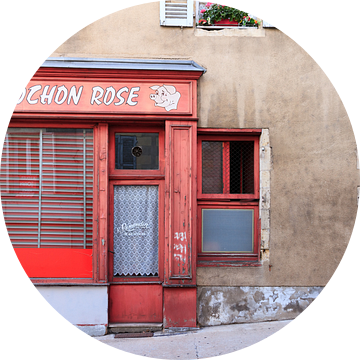 Franse slager in Nevers van Dennis van de Water