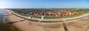 Zonsondergang boven Zoutelande: een betoverend panorama van het Zeeuwse dorp waar licht, lucht en landschap samenkomen in een schilderachtig en onvergetelijk vergezicht van byphotographyms