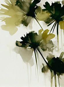 Fleurs vertes