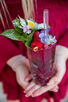 Colorful cocktail, hello vacation spirit!