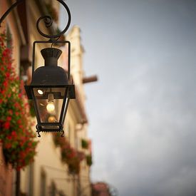 Lantern in the old town by Heiko Kueverling