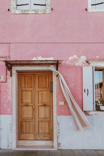 Porte d'entrée | Burano, Venise, Italie par Anne Verhees