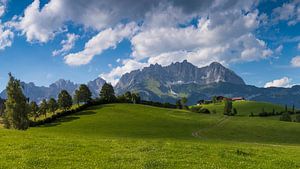 Wilder Kaiser in Tirol van Dieter Meyrl