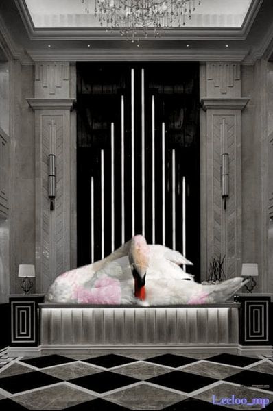 Art déco Cygne -Concierge par Leeloo_mp