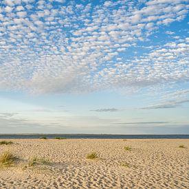 Plage isolée sur l'île de Sylt sur Michael Valjak