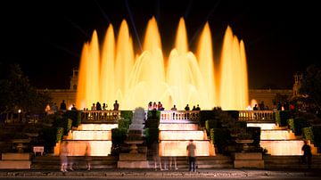 Magic Fountain Barcelona by Matthijs Veltmeijer