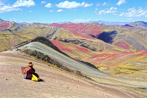 De Regenboog Bergen in Peru