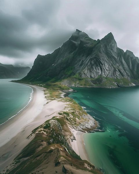 Bergen en vlaktes: De pracht van Nieuw-Zeeland van fernlichtsicht