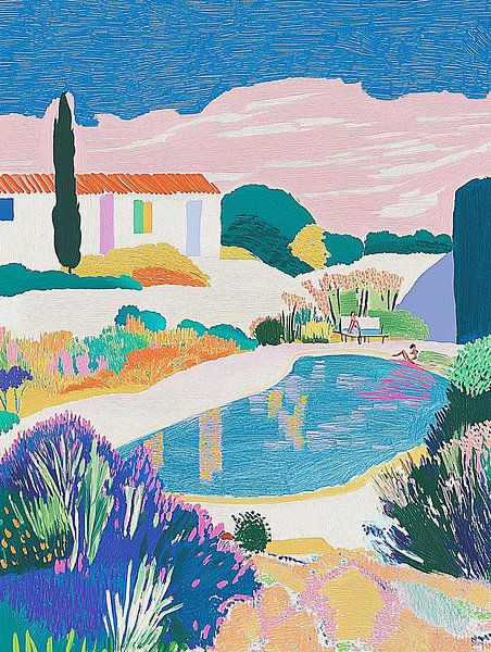 Maison d'été par Artclaud